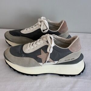 Vintage Havana Major Sneakers Women 9 Grey Star Platform Chunky Jogger